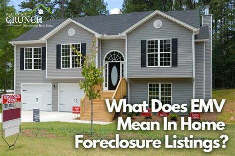 Emv foreclosure - How to Find a Pre-Foreclosure Home. If a pre-foreclosure home is for sale, you’ll see it listed as a pre-foreclosure property or short sale on real estate sites like …